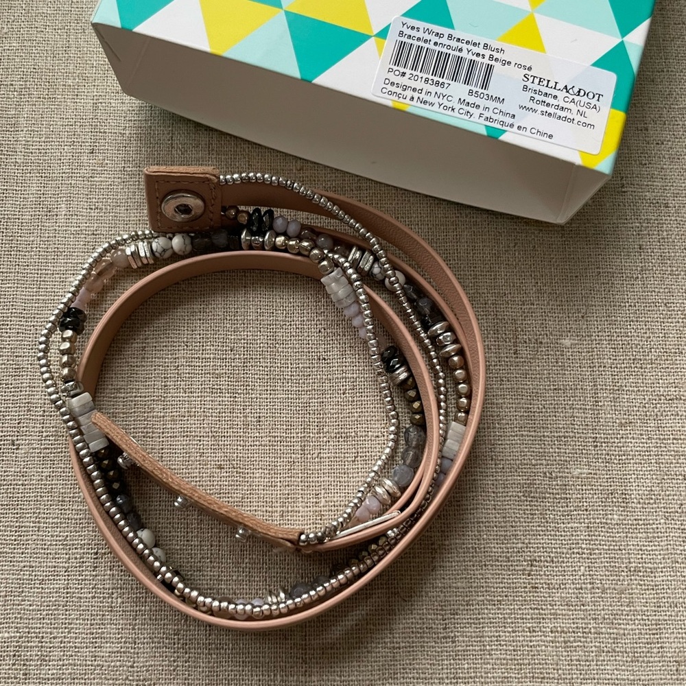 Stella & Dot Yves Wrap Bracelet